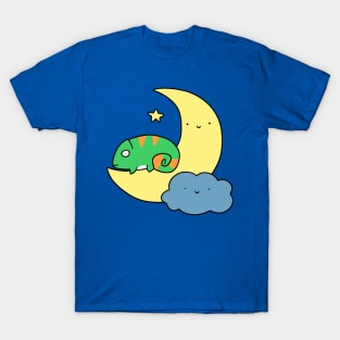 Crescent Moon Chameleon T-Shirt